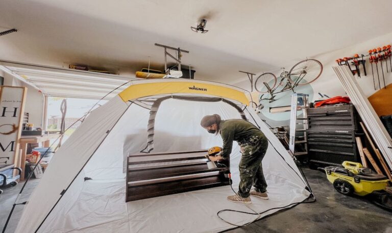 How To Set Up The Large Spray Shelter Wagner Spraytech