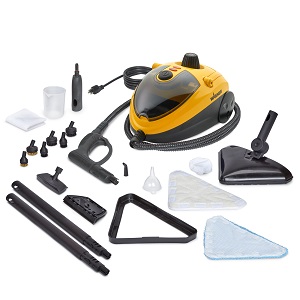 COMMERCIAL CARE Steam Cleaner, 1500W Multipurpose Steamer with Accessory  Kit, Steamer for Clothes and Floor Steamer, Portable Steamer for Car Seat