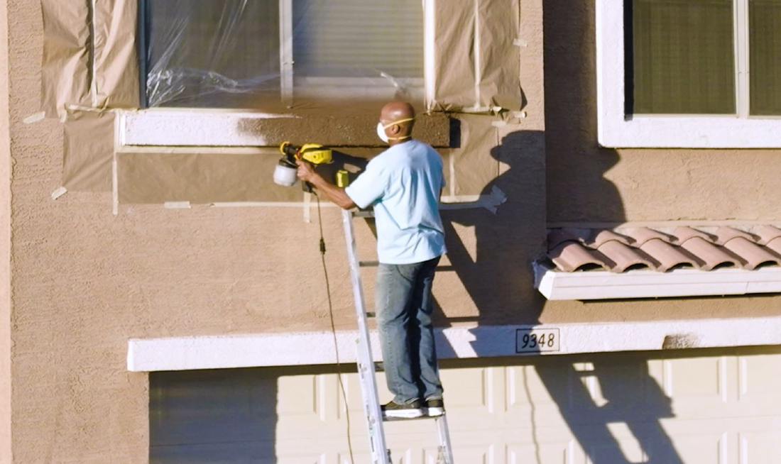 How to Paint Exterior Trim Using a Paint Sprayer Wagner SprayTech