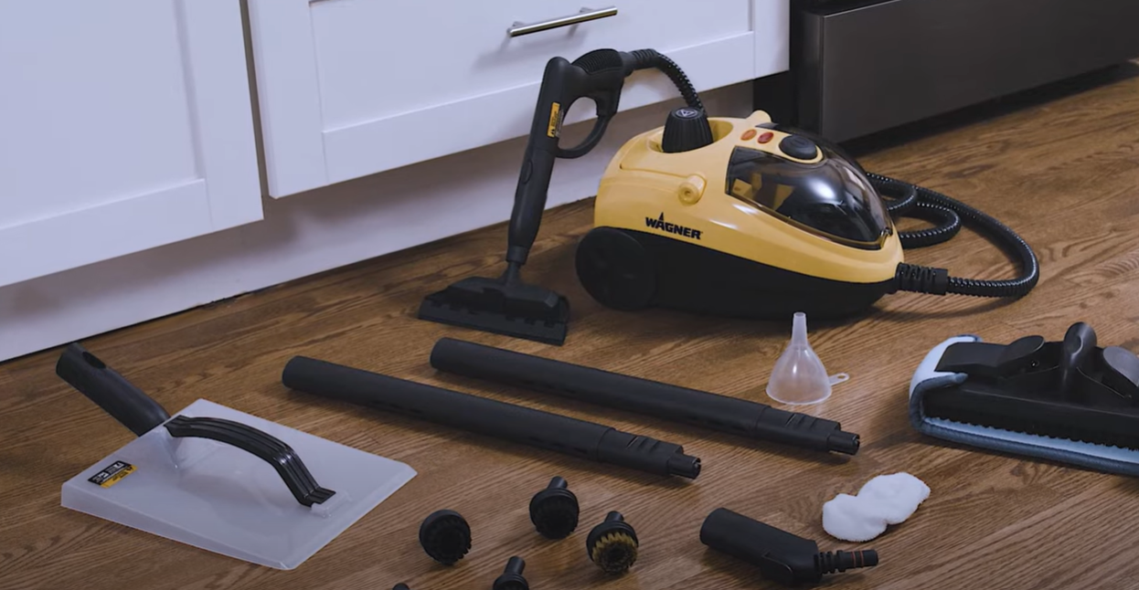 My steam cleaner is my favorite cleaning tool. It allows you to